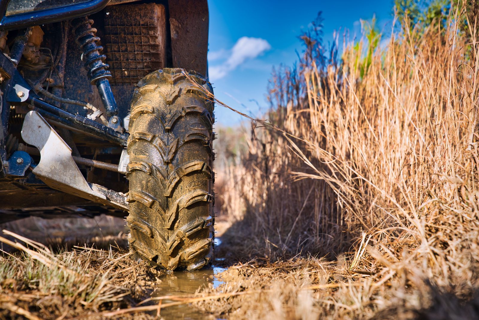 UTV closeup at farm