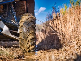 UTV closeup at farm