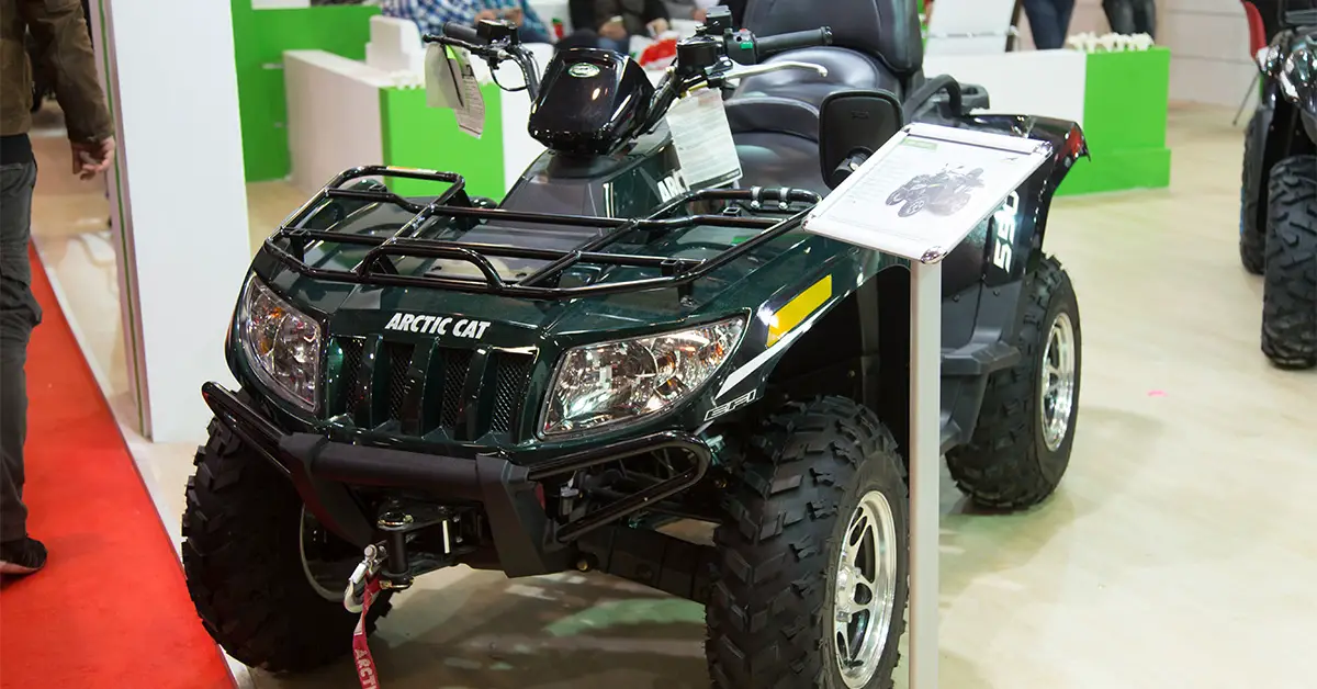 New Arctic Cat ATV model at Moto Expo